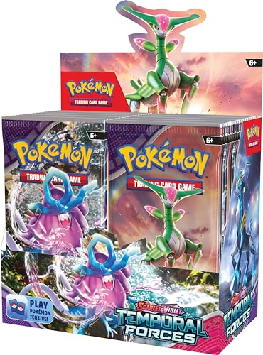 TCG: Scarlet and Violet: Temporal Forces: Booster Display Box