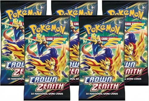 Sword & Shield Crown Zenith | 5 Booster Packs